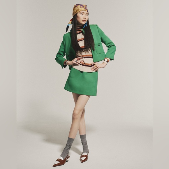 NWOT Christian Dior SS22 Green Blazer - Picture 1 of 7